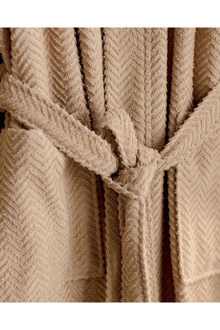 Madame Coco Nicola Kimono Erkek Bornoz Born0000000025 Bej