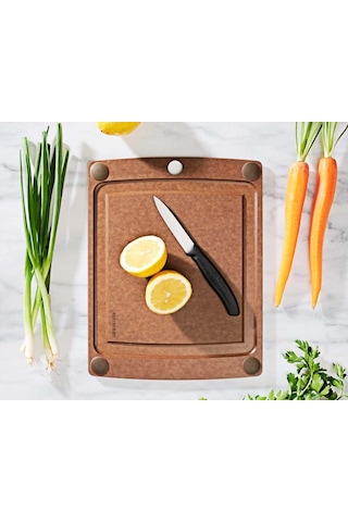 Epicurean Allinone Serisi Kahverengi Kesme Tahtası 29x23cm Diğer