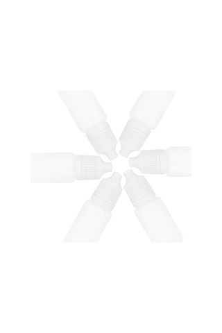 Geeroyoo 50 Adet 10ml Pe Materyal Göz Damla Flakonu - Sarı, Tıkanıklı Kapaklı, Sıkıştırmalı, Seyahat İçin Taşınabilir, Çeşitli Sıvılar İçin Saklama Ve Dağıtım