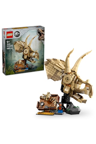 LEGO® Jurassic World Dinozor Fosilleri: Triceratops Kafatası 76969 -9 Yaş ve Üzeri Çocuklar için Yaratıcı Oyuncak Dinozor Yapım Seti(468P)