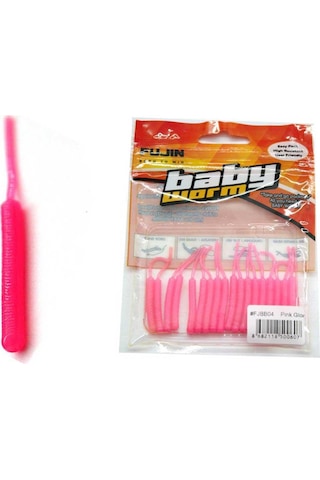 Fujin Baby Worm 5.2 Cm Floating Lrf Silikon Yem