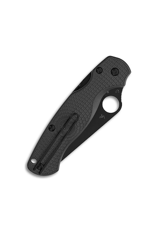 Spyderco Para Military 2 Lightweight Black Blade Plainedge Kamp Çakısı Siyah
