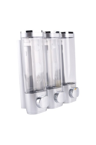 Xiaaokeji Oda Duvara Monte Banyo Duş Pompası Dağıtıcı Ve Düzenleyici - B Gümüş - Şeffaf