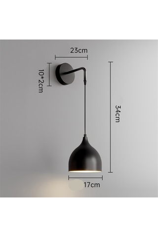 Duvar Lambası Koridor Lambası Otel Yatak Odası Başucu Duvar Lambası Diğer