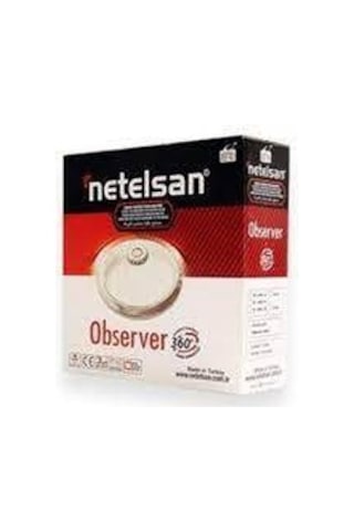 Observer Digital Başlıklı 360 Tavan Armatürü Beyaz - Kahverengi