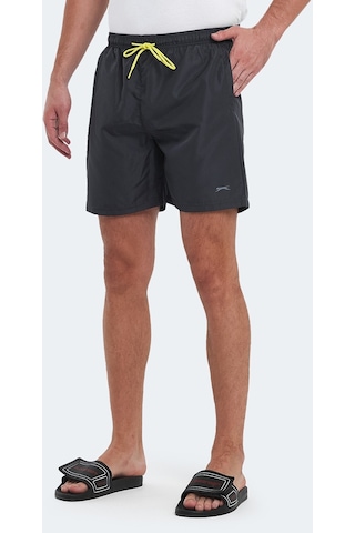 Slazenger RENO Erkek Cepli Deniz Şortu Koyu Gri Mayo