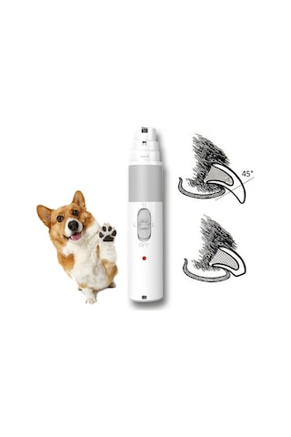 Soulader Elektrikli Evcil Hayvan Tırnak Törpü Makinesi Şarj Edilebilir Köpek Kedi Tırnak Kesme Bakım Aleti