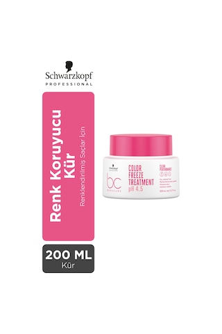Schwarzkopf Bc Clean Renk Koruyucu Kür 200 ML