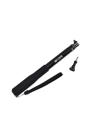 Sjcam Kademeli Monopod Selfie Çubuğu Siyah