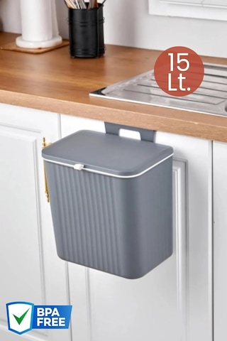 Qianfan 9 Litre Fonksiyonel Kapaklı Banyo Ve Mutfak Tezgahüstü