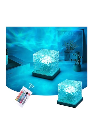 Kuzey Işıkları Lambası, Led Okyanus Dalgası Projektör Işığı