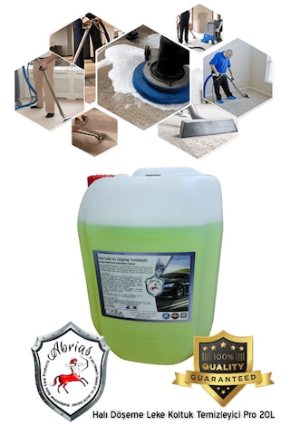 Abrias Döşeme Koltuk Halı Temizleyici Pro 20l Okyanus Kokulu