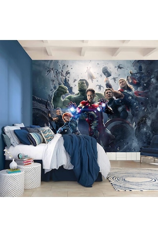 Avengers Çocuk Odası Duvar Kağıdı (397455306)