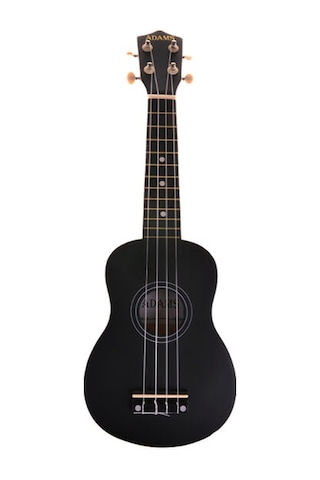 Adams 21'' Soprano Boy Siyah Renk Ukulele Gitar-Pena
