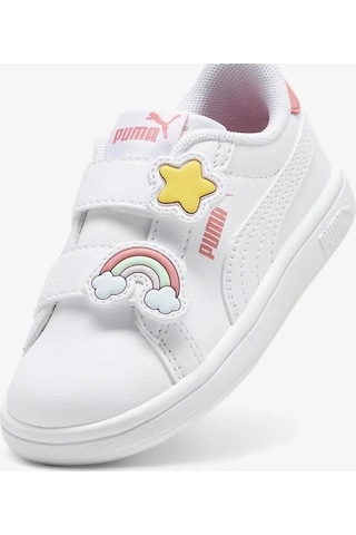 Puma 39728701 Samsh 3.0 Inf Whıte Passıonfuıt Çocuk Sneaker Beyaz