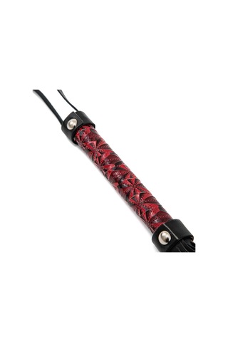 Zaga Oyun Deri İşlemeli Fantezi Kırbac Çok Renkli