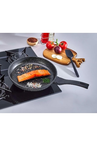 Kaliteli Opalı Granit Döküm Tava 28 Cm Diğer