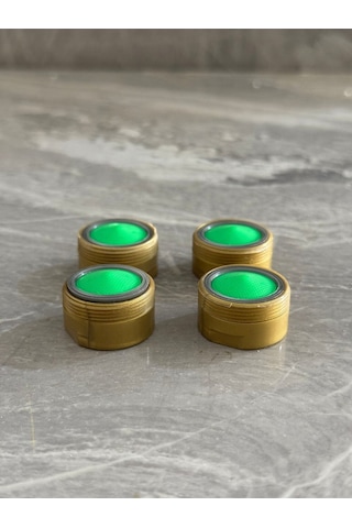 Rudi Armatür 4 Adetabatarya Ucu 4 Adet Su Tasarruf Ucu - Perlatör Gold Süzgeç