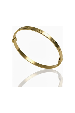 Altın Çivi Model Kelepçe Bilezik