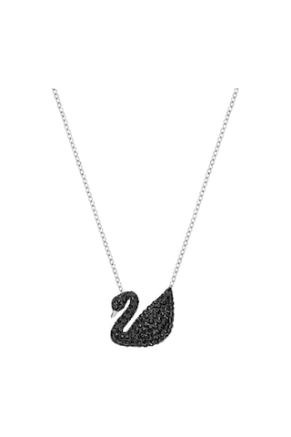 5347329 Swarovski Kolye Iconic Swan:Pendant Jet Hem/Rhs