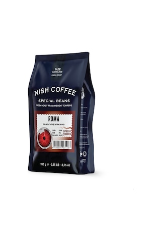 Nish Kahve Espresso Roma Çekirdek Kahve 250 G