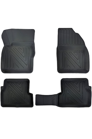 Powershıeld Ford Focus 2005-2010 Uyumlu Araca Özel Premium 5d Havuzlu Oto Paspas Takımı