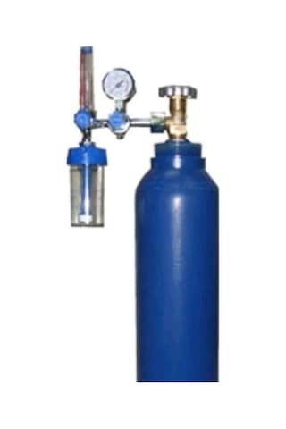 Oksijen Tüpü 10 Lt Manometresi ile Birlikte Burun Kanülü Dahil