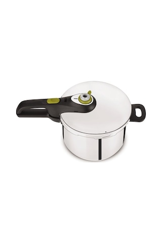 Tefal Secure 5 Neo 6 L Düdüklü Tencere Gümüş - Siyah