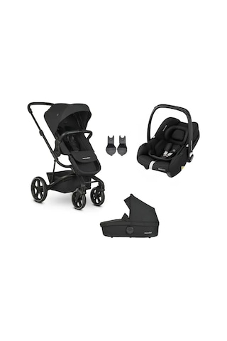 Easywalker Harvey3 Bebek Arabası Üçlü Set Shadow Black