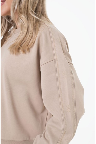 Guess V6rq96kcx22 Octavia Kadın Sweatshirt Bej