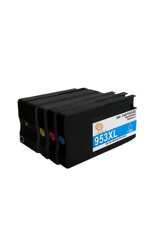 Hp 953xl Uyumlu 4 Renk Full Takım Kartuş Seti - Officejet Pro 7740 8210 8710 8720 8730