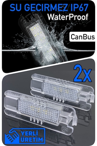 Bentley Contınental Flyıng Spur 3w Canbus Led Plaka Aydınlatma Ledi Lambası
