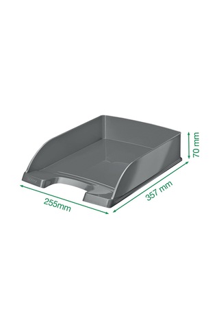 Leitz Wow A4 Evrak Rafı, Metalik Beyaz, 52263001 Çok Renkli