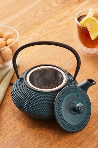 Karaca Mystical Döküm Demlik-Teapot 720 ml Mavi