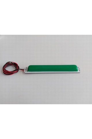Su Geçirmez Led Lamba Marine Yat Tekne Karavan 24volt-25 Cm yeşil