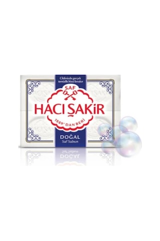 Hacı Şakir Kalıp Sabun 4'lü Doğal 600gr. X 6 Adet