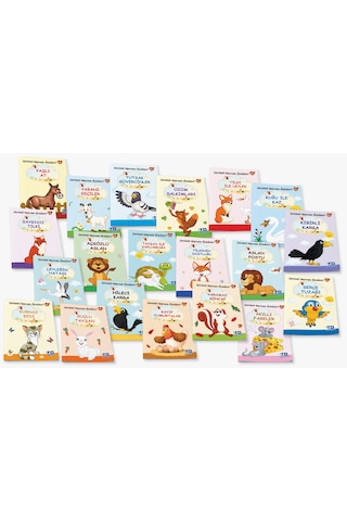 Sevimli Hayvan Öyküler 20 Kitap