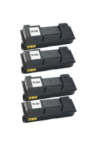 Kyocera Tk350 4'lü Ekonomik Paket Uyumlu Drum Ünitesi Fs3040 3140 3540 3640 Uyumlu Toner