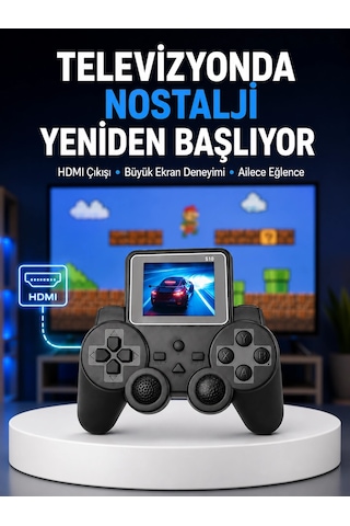 S10 Gamepad Hdmı Tv Bağlantılı 520 Klasik Retro Oyun 2025 Seri Orijinal Yeni Nesil