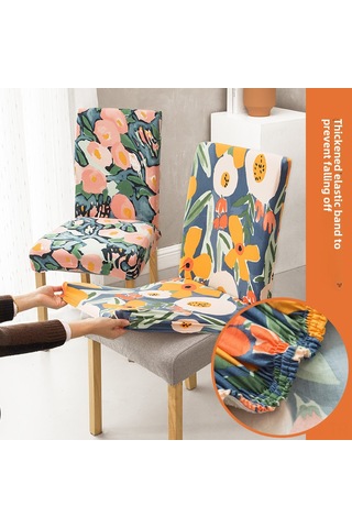 Geeroyoo Medyen Stili Baskılı Tam Kaplama Koltuk Kılıfı - Tüm Mevsimlere Uygun Elastik Poliester Ev Dekor Koruyucu Örtü DiğER