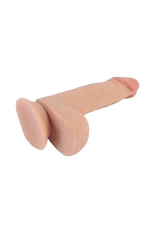 River World 18 Cm'lik Gerçekçi Ve Kıkardaklı Dildo