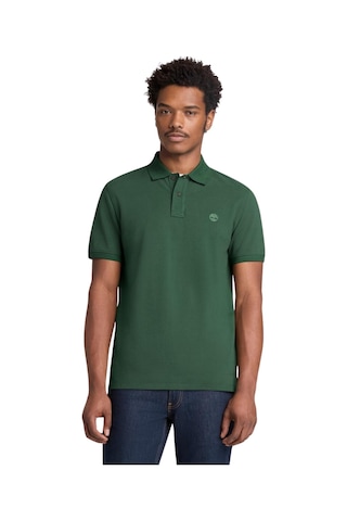 B0a6vdpa6x1-r Timberland Mıllers Rıver Pique Short Sleeve Polo Erkek T-shirt Yeşil B0a6vdpa6x1-r Yeşil