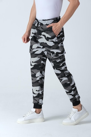 Alexander Gardi Alexandergardı Kamuflaj Desenli Kargo Cepli Eşofman Altı E21-72102 001