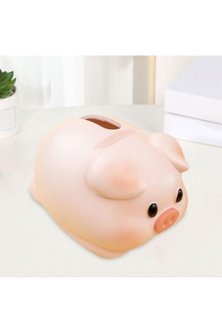 Pazly Tutucu Suntek Sevimli Reçine Pembe Modern Mendil Kutusu Kapağı Gece Uq Diğer