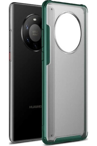 Huawei Mate 40 Pro Kılıf Zore Volks Kapak Koyu Yeşil