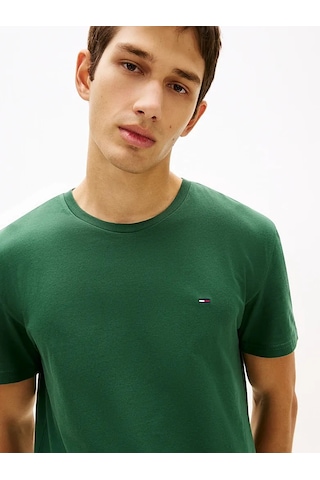 Ess Seasonal Reg Fıt Solıd Tee Erkek Yeşil T-shirt - Mw0mw39995 Yeşil