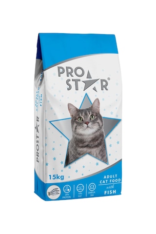 Pro Star Balıklı Yetişkin Kedi Maması 15 Kg