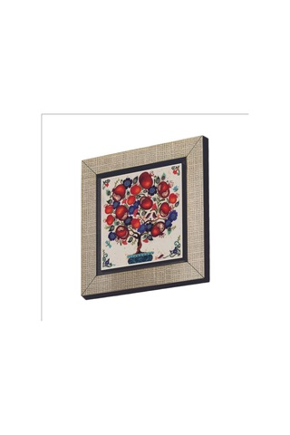 Nar Ağacı Baskılı Mdf Magnet 7x7 355