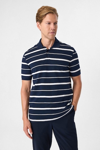 Back And Bond Regular Fit Lacivert Düğmeli Polo Yaka Tişört