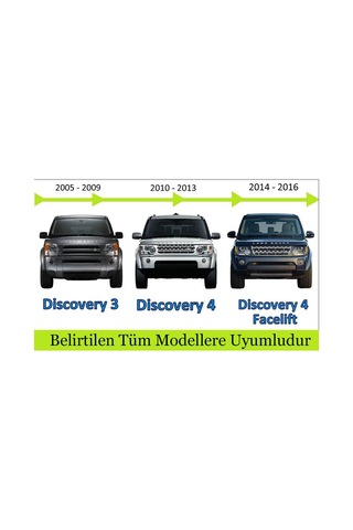 Discovery 3 - 4 - 4fl Uyumlu Tavan Çıtası Oem Black Edition